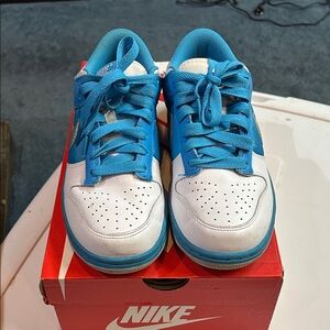 Nike Sneakers in Blue and White